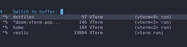 sy/search-vterm